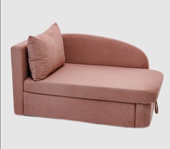 Мягкий диван левый Тедди розовый в Артеме