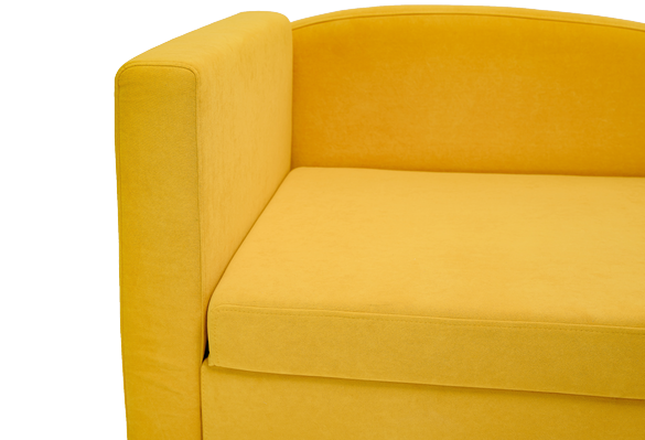 Мягкий диван левый Тедди желтый во Владивостоке - изображение 2