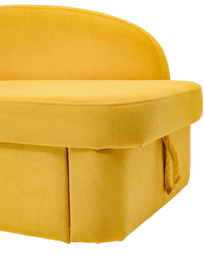 Мягкий диван левый Тедди желтый в Артеме - изображение 3