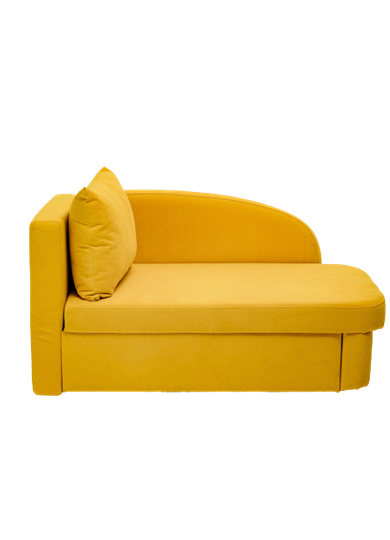 Мягкий диван левый Тедди желтый во Владивостоке - изображение 4