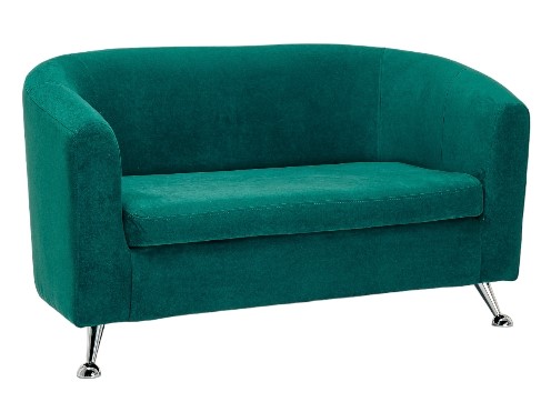 Прямой диван Брамс 2Д изумрудный в Находке - изображение 2