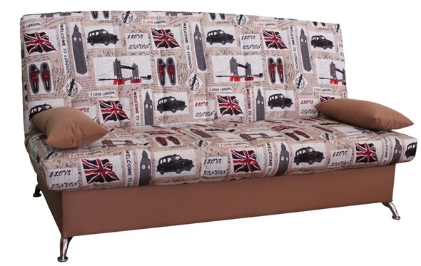 Прямой диван Чарли хром во Владивостоке - изображение