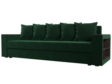 Прямой диван Дубай Лайт, Зеленый (Велюр) в Артеме