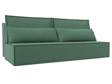 Прямой диван Фабио Лайт, Амур зеленый (рогожка) в Уссурийске