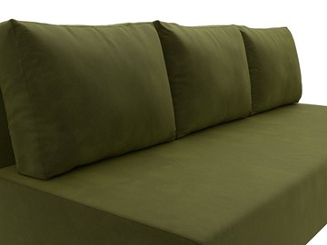 Прямой диван Лига-033, Зеленый (Микровельвет) во Владивостоке - предосмотр 5