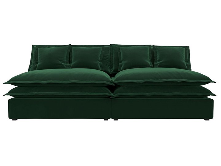 Прямой диван Лига-040, Зеленый (Велюр) во Владивостоке - изображение 1