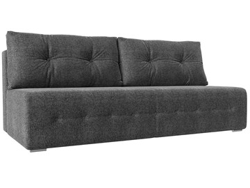 Прямой диван Лондон, Серый (рогожка) в Артеме