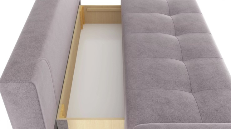 Прямой диван Милан - 1 СК, Велюр Кашемир 890 во Владивостоке - изображение 3