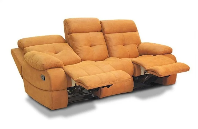 Прямой диван Рокфорд БД, 2 реклайнера в Артеме - изображение 3