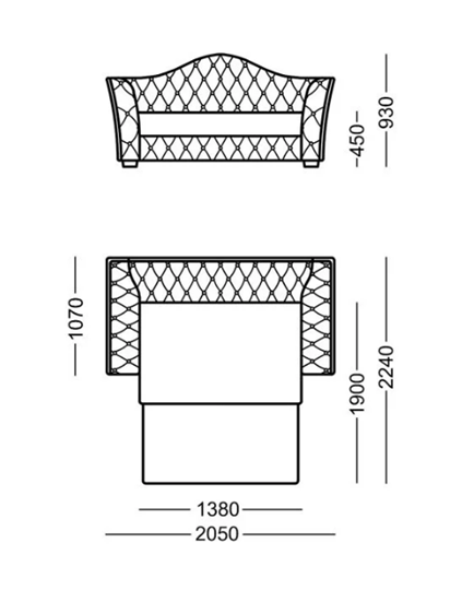 Прямой диван Франческа МД в Артеме - изображение 2