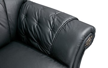 Раскладной диван Versace (3-х местный) black в Артеме - предосмотр 4