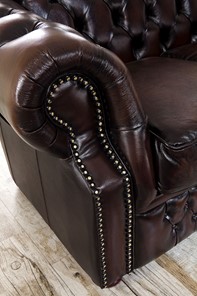 Прямой диван В-128 (3-х местный) brown в Артеме - предосмотр 1