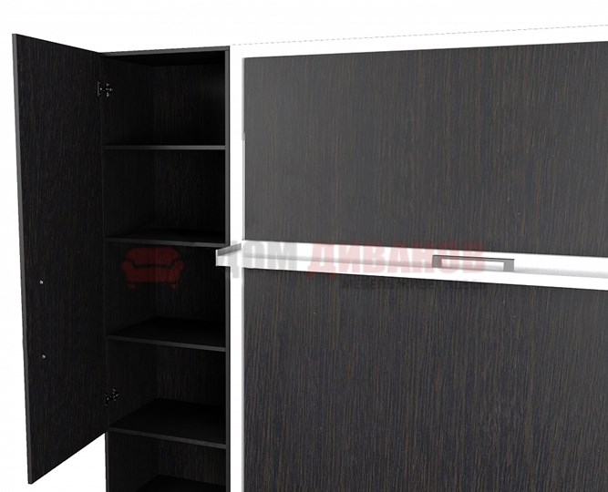 Диван Кровать-трансформер Smart (КД 1400+ШП+Пуф), шкаф правый, левый подлокотник в Артеме - изображение 3