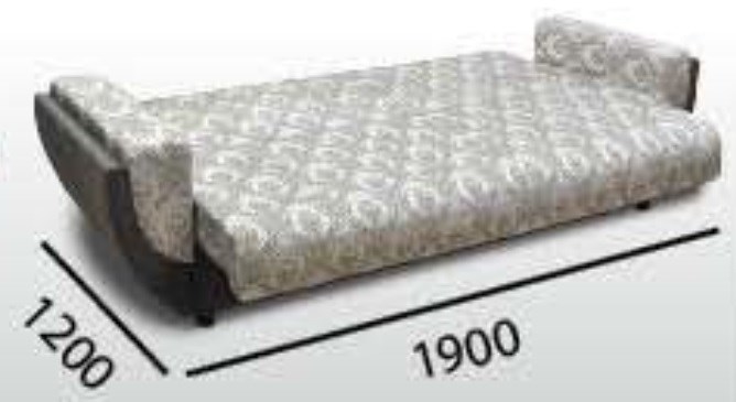 Прямой диван Акварель 2 БД в Находке - изображение 1