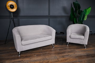 Комплект мебели Брамс  цвет бежевый диван 2Д + кресло во Владивостоке - предосмотр 1
