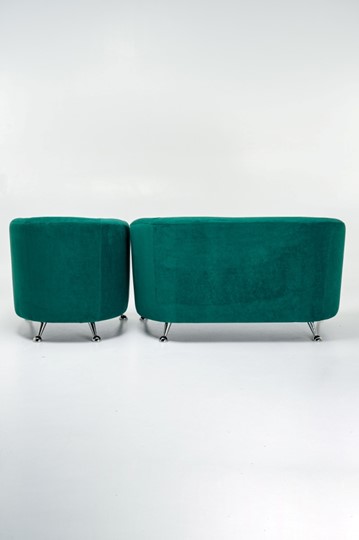 Комплект мебели Брамс  цвет изумрудный диван 2Д + кресло во Владивостоке - изображение 2