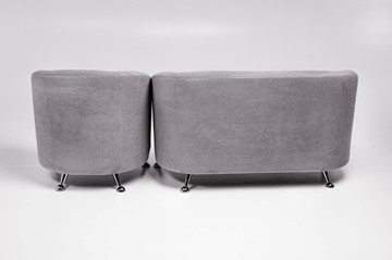 Комплект мебели Брамс  цвет серый диван 2Д + кресло во Владивостоке - предосмотр 2