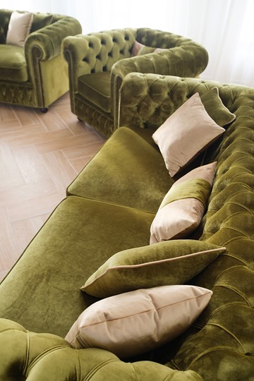 Прямой диван Честер 2,5М (седафлекс) в Артеме - изображение 6