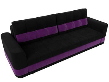 Прямой диван Честер, Черный/фиолетовый (вельвет) во Владивостоке - предосмотр 4