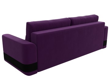 Прямой диван Честер, Фиолетовый/черный (вельвет) во Владивостоке - предосмотр 7