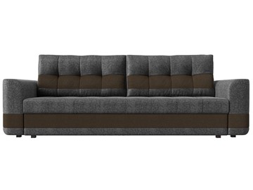Прямой диван Честер, Серый/коричневый (рогожка) во Владивостоке - предосмотр 1