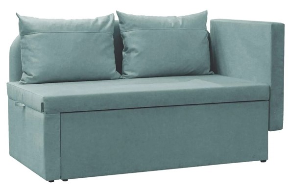 Прямой диван Мирка, newtone aqua blue в Уссурийске - изображение