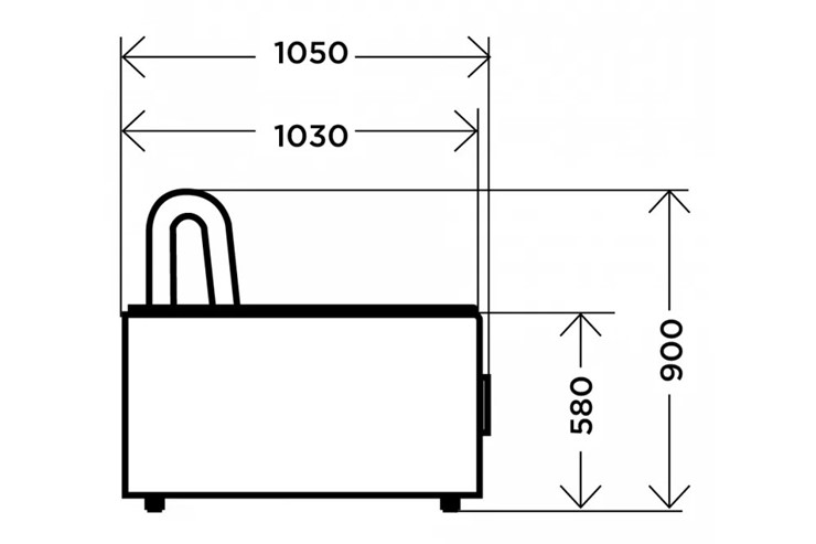 Прямой диван Тандеуш-1 (140) 1 кат. Темпо 10 в Артеме - изображение 10