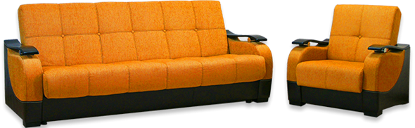 Прямой диван Элегия 4 БД в Артеме - изображение
