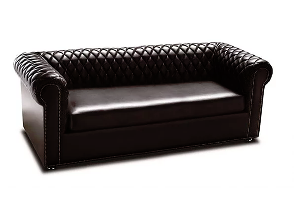 Прямой диван Честерфилд 2200х900х700 в Находке - изображение