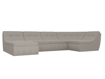 Модульный раскладной диван Холидей, Корфу 02 (рогожка) в Артеме