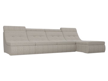 Модульный угловой диван Холидей люкс, Корфу 02 (рогожка) в Артеме