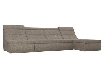 Модульный раскладной диван Холидей люкс, Корфу 03 (рогожка) в Уссурийске