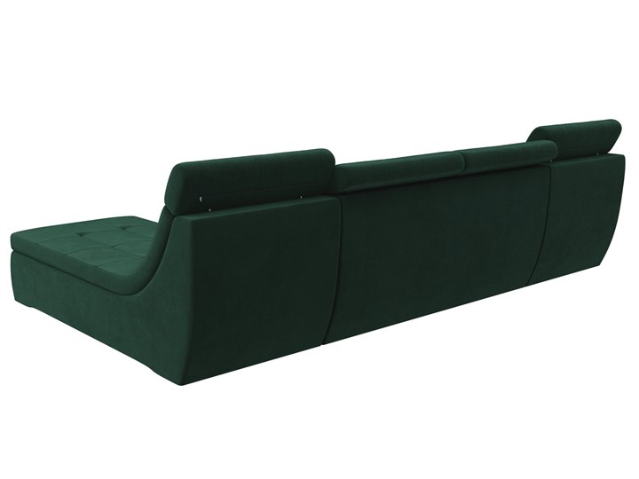 Модульный раскладной диван Холидей люкс, Зеленый (велюр) во Владивостоке - изображение 5