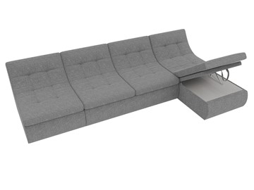 Большой модульный диван Холидей, Серый (рогожка) в Артеме - предосмотр 7