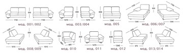 Модульный диван Валенсия во Владивостоке - предосмотр 11