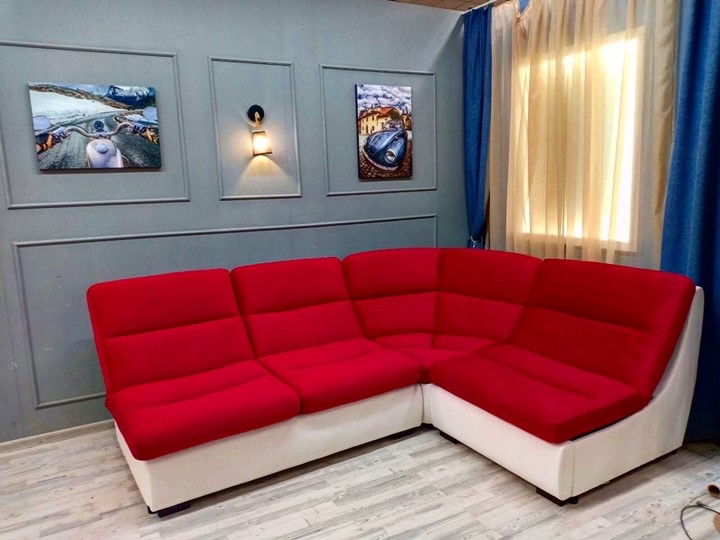 Модульный диван Престиж 1 (ПБ Змейка) во Владивостоке - изображение 3