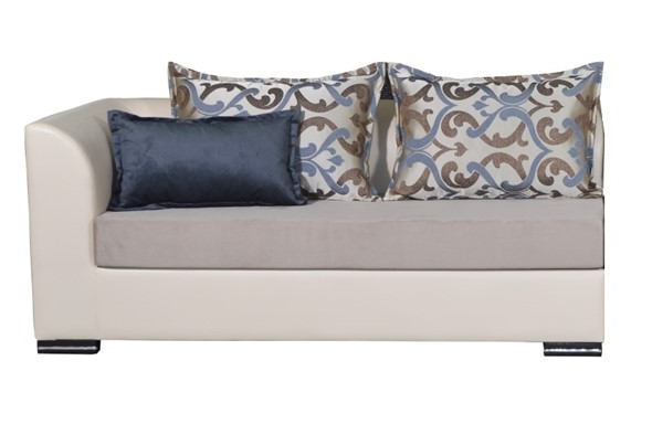 Секция с раскладкой Доминго, 2 большие подушки, 1 средняя (угол слева) в Артеме - изображение