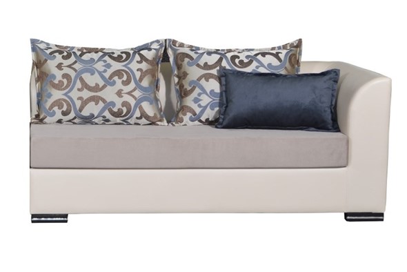 Секция с раскладкой Доминго, 2 большие подушки, 1 средняя (угол справа) в Артеме - изображение