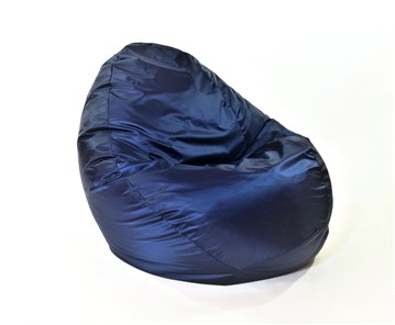 Кресло-мешок Макси, оксфорд, 150х100, черно-синее в Артеме