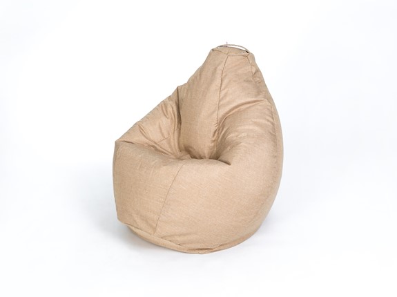 Кресло-мешок Хоум большое, песочное в Уссурийске - изображение