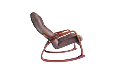 Кресло-качалка Гранд, замша шоколад в Артеме - предосмотр 1