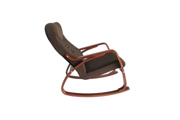 Кресло-качалка Женева, ткань шоколад во Владивостоке - предосмотр 1