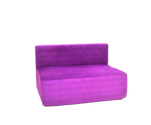 Кресло Тетрис 100х80х60, фиолетовое во Владивостоке - изображение