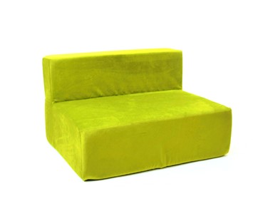 Кресло бескаркасное Тетрис 100х80х60, зеленое в Уссурийске