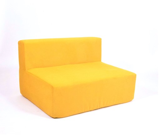 Кресло Тетрис 100х80х60, желтое во Владивостоке - изображение