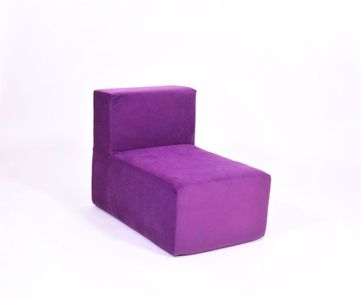 Кресло Тетрис 50х80х60, фиолетовое во Владивостоке - изображение