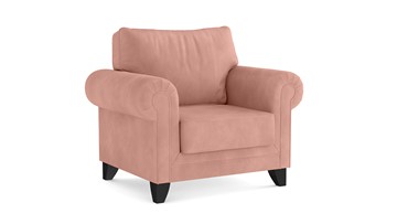 Кресло для отдыха Орландо, велюр аватар розовый 305 во Владивостоке - предосмотр