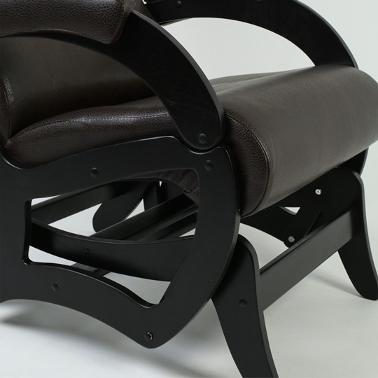 кресло-глайдер с маятниковым механизмом 35-К-В экокожа в Находке - изображение 4