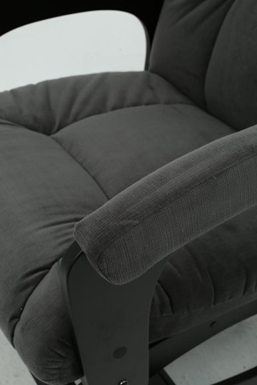 Кресло-качалка Леон маятниковая, ткань AMIGo графит 29-Т-ГР в Уссурийске - изображение 1
