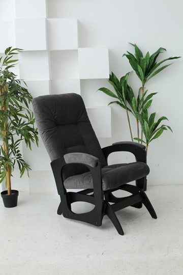 Кресло-качалка Леон маятниковая, ткань AMIGo графит 29-Т-ГР в Уссурийске - изображение 6